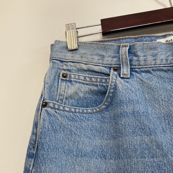 Reformation Jeans Womens 28 Zoe High Rise Loose Montauk Destroyed Light Blue - Picture 5 of 12